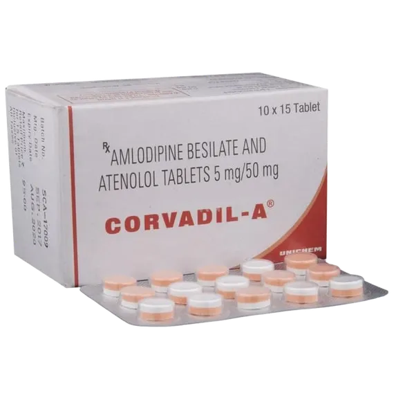 corvadil a tablet 15's